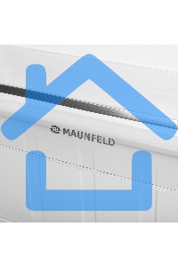 Холодильник Maunfeld MFF176SFSB черный двухкамерный 188/75л морозилка снизу, ручная разморозка