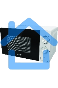 Микроволновая печь Gorenje MO20E2W белый, 20 л, 800 Вт, переключатели - поворотный механизм