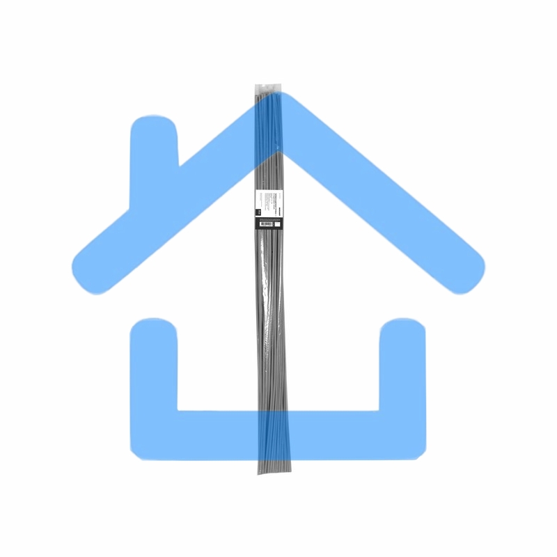 Термоусаживаемая трубка Rexant 5,0/2,5 мм, серая, упаковка 50 шт. по 1 м