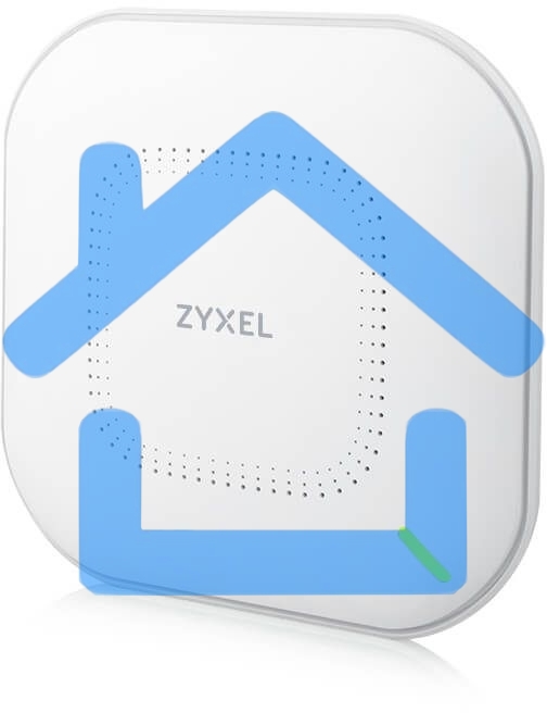 Точка доступа Zyxel NebulaFlex Pro WAX510D-EU0101F AX1800 10/100/1000BASE-TX белый (упак.:1шт)
