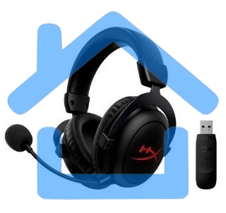 Гарнитура HYPERX GAMING WRL CLOUD CORE HPHX4P5D5AA