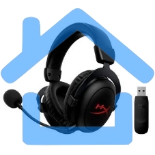 Гарнитура HYPERX GAMING WRL CLOUD CORE HPHX4P5D5AA