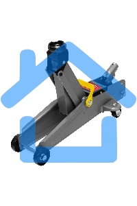 Домкрат Matrix гидравлический подкатный 2 т h подъема 135–385мм в пласт. кейсе master