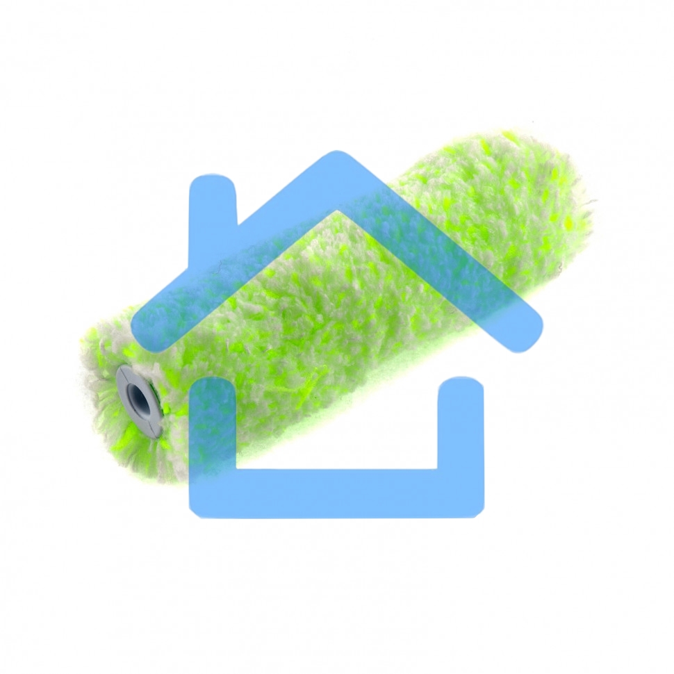 Мини-валик сменный Работы с древесиной,110 мм,ворс 12мм,D 16мм,D ручки 6мм,микроволокно Сибртех