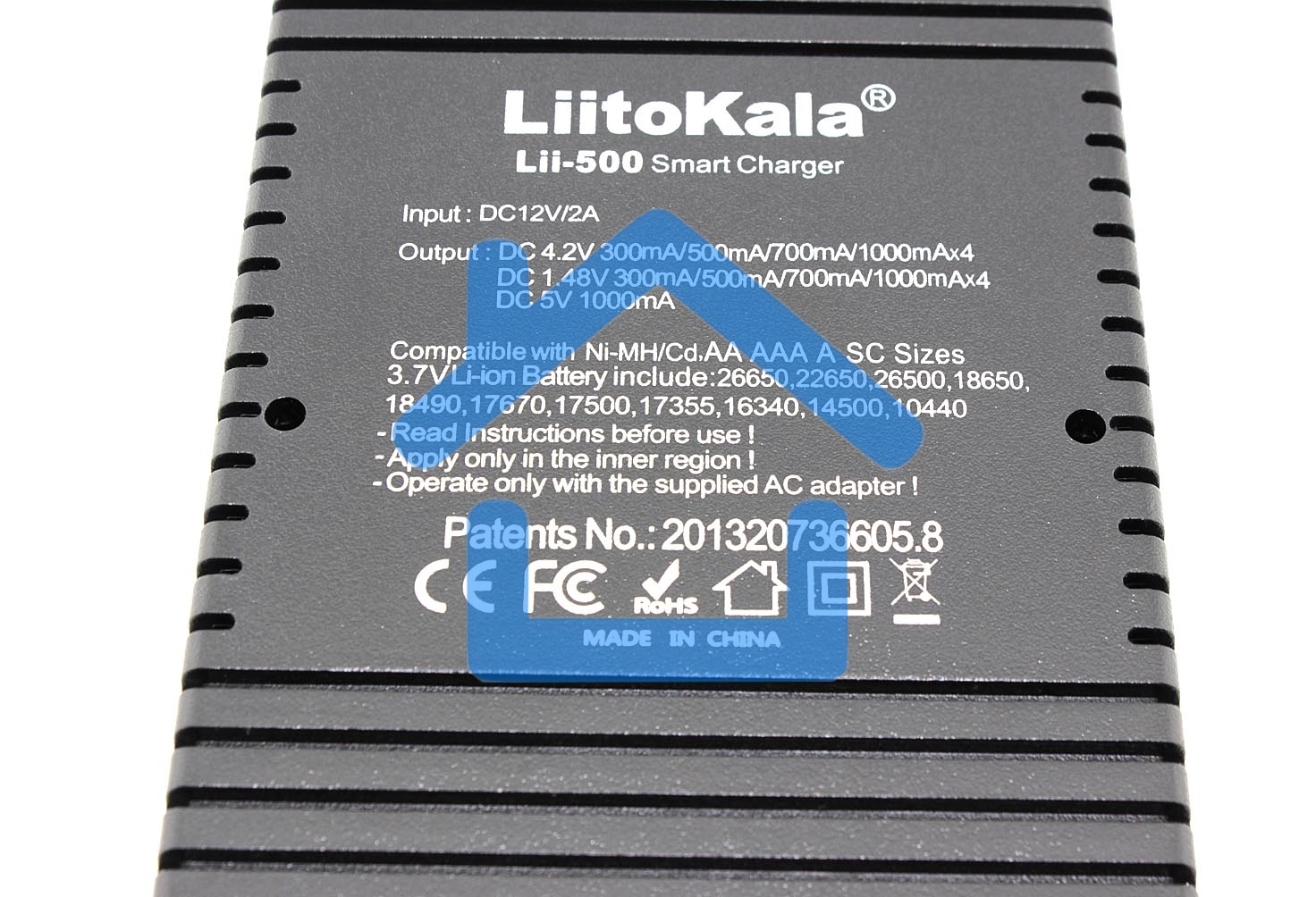 Зарядное устройство LiitoKala Lii-500 + CAR charger 12V