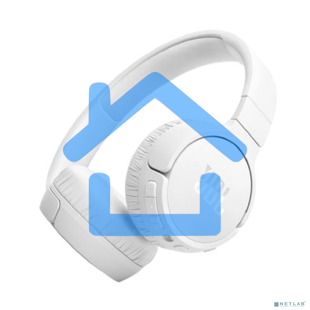 Наушники беспроводные JBL TUNE 670NC белые (bluetooth, 40 мм, JBLT670NCWHTCN)