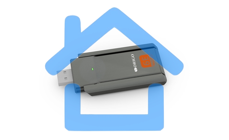 Сетевой адаптер Wi-Fi Origo OW1800M, AX1800, USB 3.0, (ант.внеш.несъем.) 2ант.