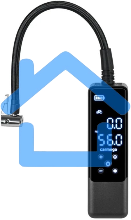 Автомобильный компрессор Carmega CD-10 шланг 0.30м