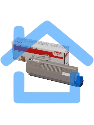 Картридж лазерный Oki C610 8K черный