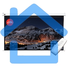 Экран Cinema S'OK SCPSM-370x208FG-ED90 16:9 167' Pro настенно-потолочный, моторизованный, 370x208см, фибергласс, белый корпус, экстрадроп 90см