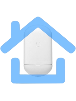 Наружная точка доступа 5GHZ UBIQUITI NANOSTATION LOCO5AC