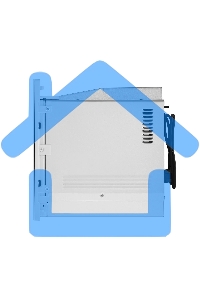 Микроволновая печь встраиваемая Maunfeld MBMO.25.7GW белый, 25 л, 900 Вт, переключатели - сенсор