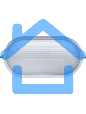 Светильник Navigator ЛОН NBL-O1-60-E27/WH 1х60Вт E27 IP54 (аналог НПБ 1401 бел. овал 60Вт)