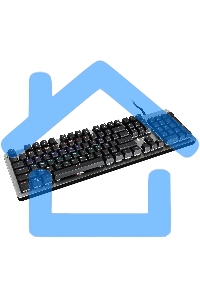 Клавиатура Oklick 970G DARK KNIGHT механическая черный USB Gamer LED