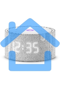 Умная колонка Яндекс Станция Мини, 10Вт, с голосовым ассистентом Алиса на YaGPT, с LED-часами, серый