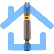 Набор бит TORX 40х50, сталь S2, шестигранный профиль, 10 шт. Denzel