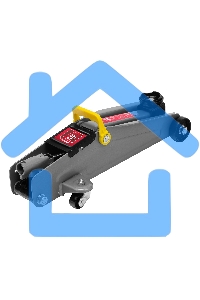 Домкрат Matrix гидравлический подкатный 2 т h подъема 135–385мм в пласт. кейсе master