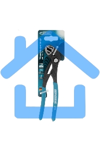 Клещи переставные, кнопочный механизм, обливные рукоятки, 180 мм Gross