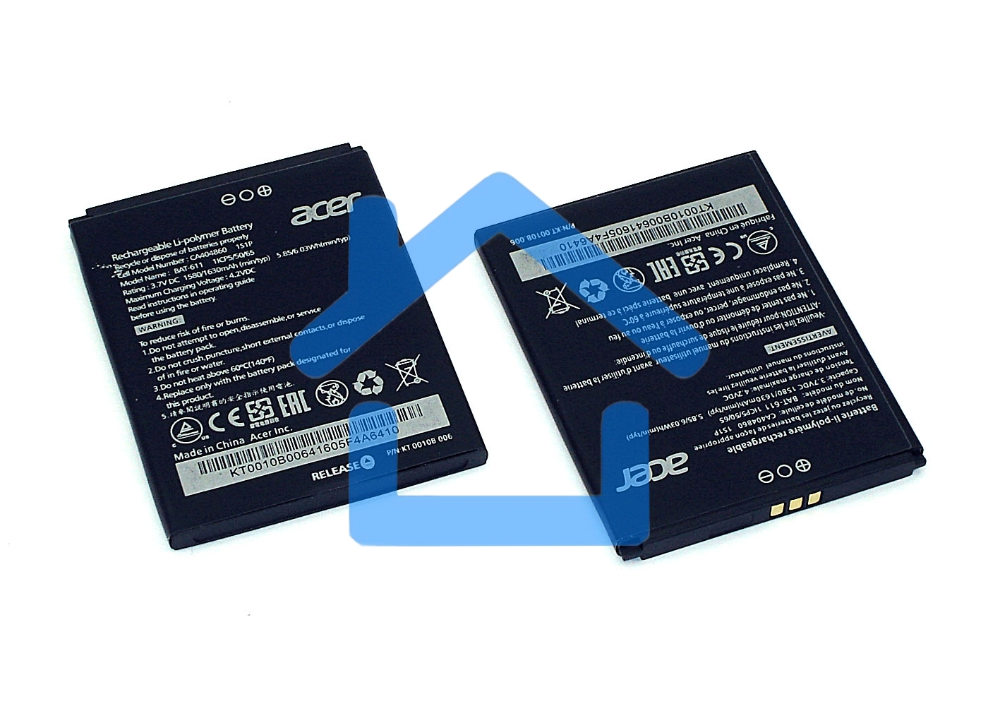 Аккумуляторная батарея BAT-611 для Acer Liquid Z4, 1250mAh, 3.7V
