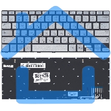 Клавиатура для ноутбука Samsung 740U3E NP740U3E серебристая