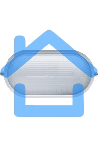 Светильник Navigator ЛОН NBL-O1-60-E27/WH 1х60Вт E27 IP54 (аналог НПБ 1401 бел. овал 60Вт)