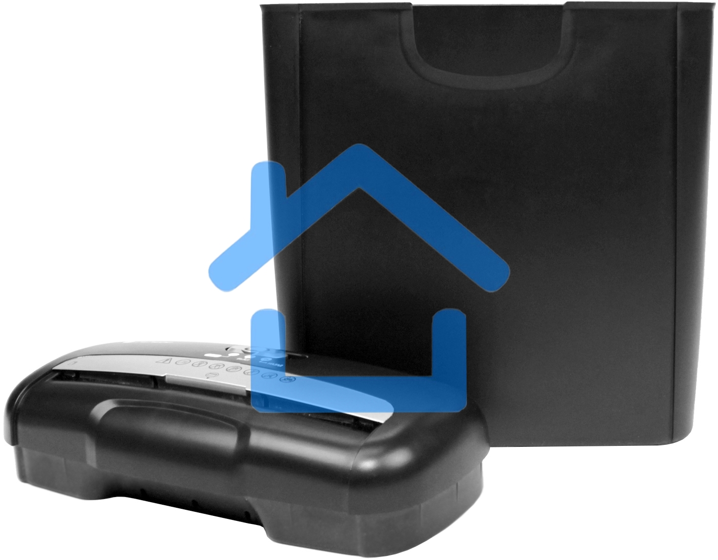 Уничтожитель документов ГЕЛЕОС УД10-2, DIN P-2 (2 ур-нь секр.), полоса 5,8мм, 8 лист (70г/м2), пл.карты/скобы, 10 литров