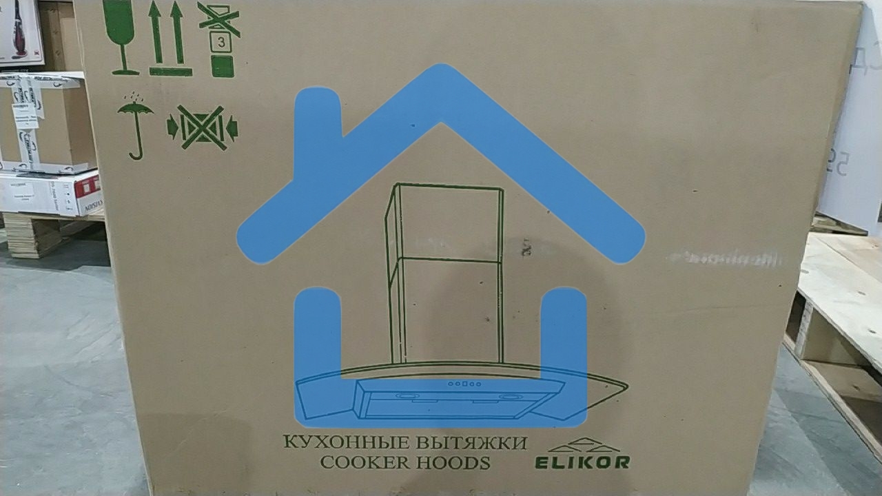 Вытяжка наклонная Elikor Жемчуг 60П-700-Е4Д перламутровый/белый, 59 см, 700 куб. м/ч, 52 дБ