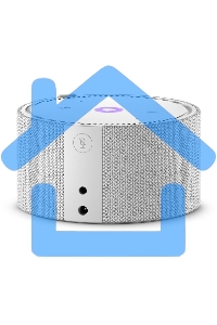 Умная колонка Яндекс Станция Мини, 10Вт, с голосовым ассистентом Алиса на YaGPT, с LED-часами, серый