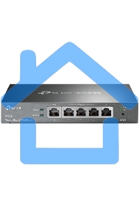 Роутер TP-Link SafeStream ER605 10/100/1000BASE-TX черный