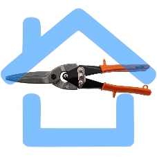 Ножницы по металлу, удлиненные, 290 мм, пряморежущие, обрезиненные рукоятки Sparta