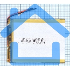 Аккумулятор Li-Pol (батарея) 3*65*85мм 2pin 3.7V/1700mAh