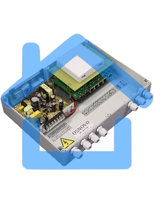 Коммутатор уличный Osnovo L2+ гигабитный коммутатор на 6 портов, 4*10/100/1000Base-T PoE, 2 SFP порта 1000Base-X, PoE до 30W на порт, суммарно PoE до 120W, IP66