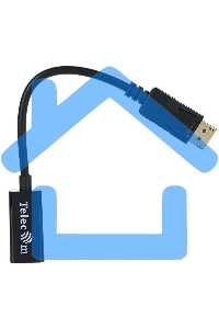 Кабель-переходник DP --> HDMI-F 0.2m, Telecom (TA553)