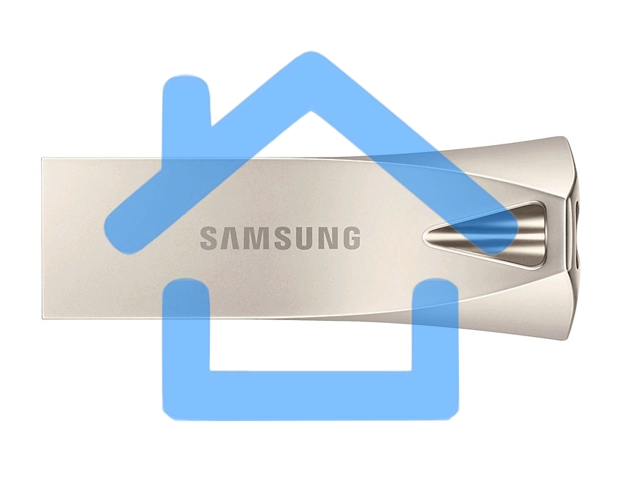 Флешка USB R/W 64Gb USB Drive <USB 3.1> Samsung BAR Plus (up to 300Mb/s) (MUF-64BE3/APC) серебристый