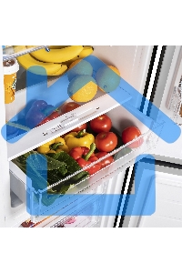 Холодильник Maunfeld MFF176SFSB черный двухкамерный 188/75л морозилка снизу, ручная разморозка