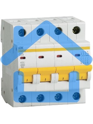 Выключатель автоматический модульный 4п C 25А 4.5кА ВА47-29 ИЭК MVA20-4-025-C