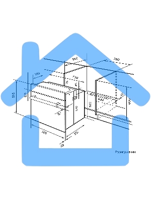 Духовой шкаф LEX EDM 040 IV LIGHT, встраиваемый