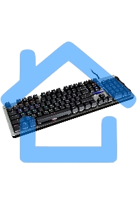 Клавиатура Oklick 970G DARK KNIGHT механическая черный USB Gamer LED