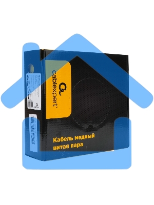 Кабель Cablexpert (RU) FTP indoor 4x2x0.51, медный, кат.5e, однож., 100м, box, серый