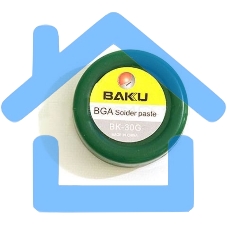 Паста паяльная BAKU BK-30G, 30 гр., банка Паста паяльная BAKU BK-30G, 30 гр., банка