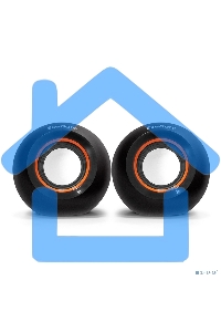 Акустическая система 2.0 ExeGate EX287053RUS Disco 180 (питание USB, 2х3Вт (6Вт RMS), 100-20000Гц, черный)