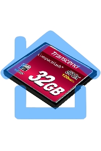 Флеш карта CF 32Gb Transcend, 800X