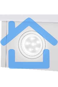 Вытяжка наклонная HOMSair Elf Push 60 белый, 60 см, 650 куб. м/ч, 47 дБ