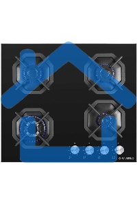 Газовая варочная панель Maunfeld EGHG.64.23CB/G