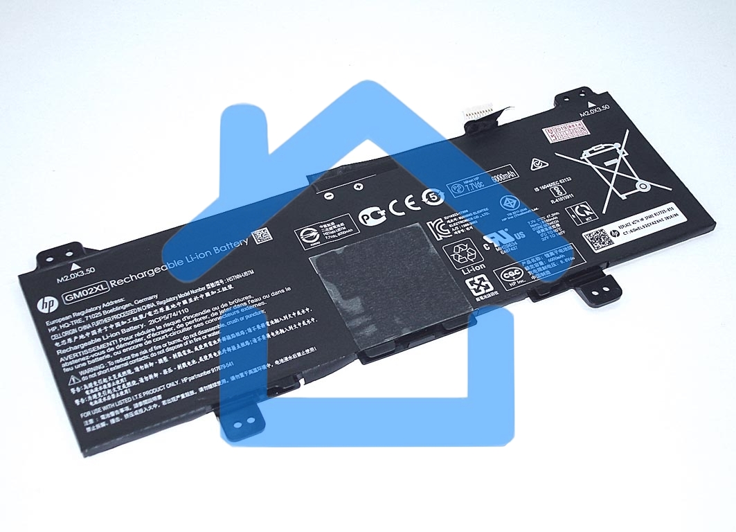 Аккумуляторная батарея для ноутбука HP 14-CA 7.7V 47.3Wh
