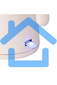 Чайник электрический Galaxy Line GL 0327, пудровый, пластик, 1800 Вт, 1,5 л