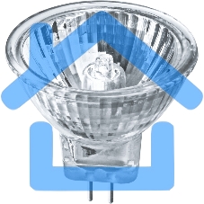 Лампа галогенная Navigator MR11 35Вт 12В 2000h
