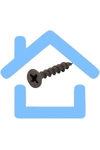 Саморез гипсокартон-дерево KRANZ 3.5х25, пакет (50 шт./уп.)