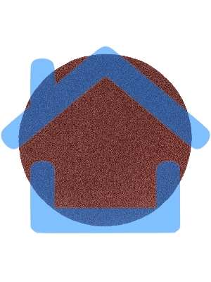 Диск абразивный на ворсовой основе на липучке, без отверстий, P 180, 125 мм, 10 шт. Kranz