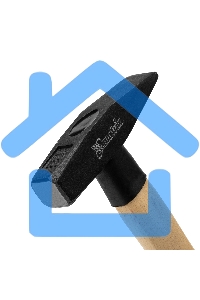 Молоток слесарный Matrix, 300 г, квадратный боек, деревянная рукоятка